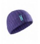 Gill Wide Rib Knit Beanie - Purple - CU11GSL9TOZ