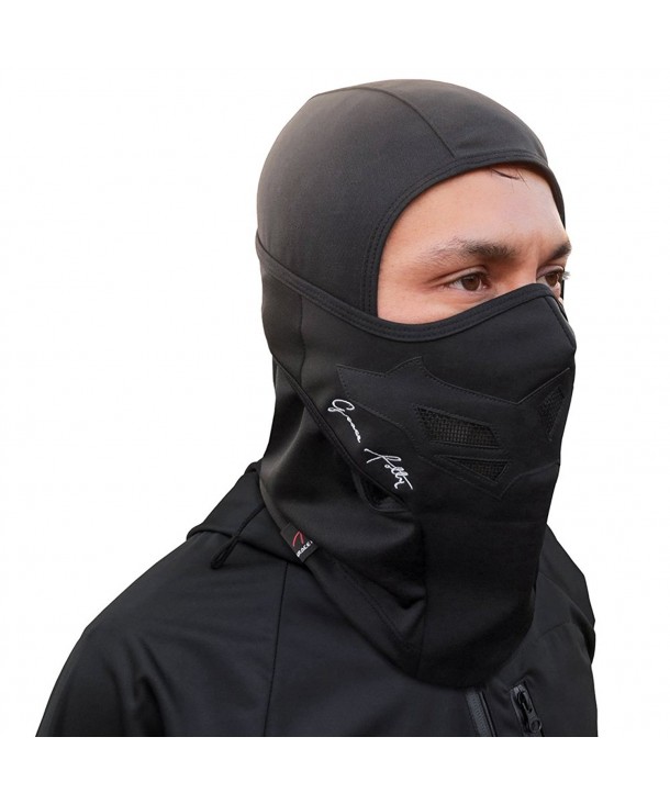 Grace Folly Full Balaclava Ski Face Mask. Use For Snowboarding and Cold Winter Weather Sports - Black - CQ1863ZS640
