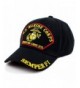 Exclusive Caps - U.S. Marine Corps Semper Fi Hat Baseball Cap - Black - C717YYYZQ9I