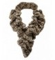 Women's Faux Fur Scarf - Scrunchie Loop Neck Wrap - Leopard - CE187USNIC5