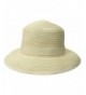 Physician Endorsed Women's Pitch Perfect Straw Sun Hat- Rated UPF 50+ For Max Sun Protection - Gold Tweed - CC11N1P2JRP