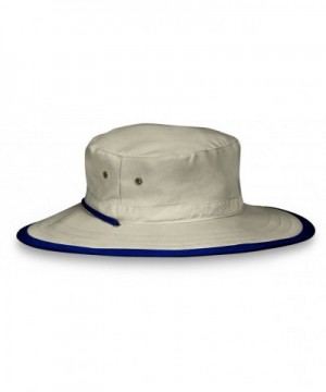 wallaroo Boys Jr. Explorer Sun Hat UPF 50+ Packable Camel/Navy CQ112UPAXYR