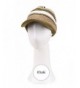 Sunfree Sports Stylish Three Layers Color Knit Wide Brim Visor Warm Hat for Women - CA187I0WOOW