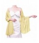 Joy To Life Chiffon Wedding Dress Scarf Shawl Scarves Wrap - Champagne - CQ12EHXLZ29