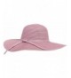 DRY77 Hot Summer Beach Wild Brim Ribbon Solid Straw Floppy Sun Shade Hat Hats - Blossom Pink - CK1833I830G
