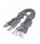 Classic Premium Houndstooth Oblong Fringe in Fashion Scarves