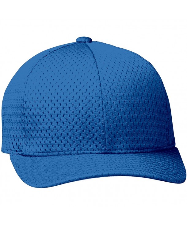 Flexfit Athletic Mesh - Structured Hat- Brown - Royal - C3114I9SVU7