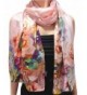 TONY CANDICE Womens Paintings Printed in Fashion Scarves