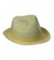 Collection XIIX Women's Lurex Fedora Hat - Sandstone - C0127FULD05