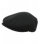 Headchange Made in USA 100% Wool Ivy Scally Cap Driver Hat - Black - CC11HH1MC99