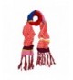 Premium Multi Color Fair Isle Knit Long Warm Winter Scarf - Diff Colors Avail - V4 - C211HQJEJYD