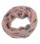Hand By Hand Aprileo Squirrel Infinity Scarf Animal Celebrity Fashion Loop Loose - Pink. - CO12GUFW2MJ