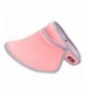 MatchLife Women's Summer Visor Cap UPF 50+ Waterproof Wide Brim Cotton Beach Sun Hat - Pink 2 - CK185N47EM4