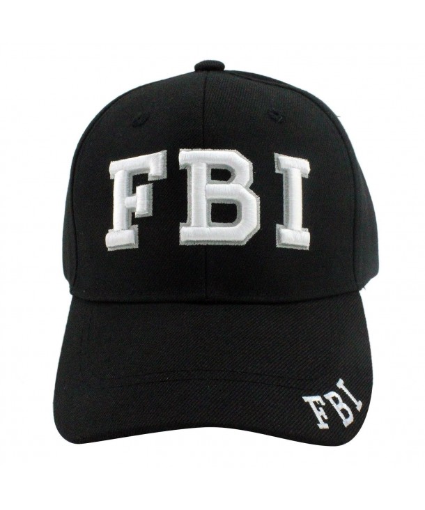 Enimay Law Enforcement Velcro Hat's (Many Different Departments) - Fbi Black - CH11SXBRT8B