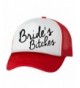 Bride's Bitches Truckers Mesh snapback hat - White/Red - CS11N1Z61VP