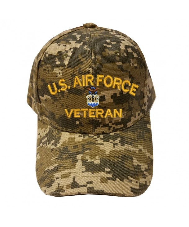 USAF U.S.Air force Veteran Digital Camo Baseball Cap Military Hat - CB182Q5AAMZ
