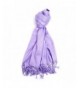 Elegant Solid Color Pashmina Scarf (Lavender) - CF11HC6LF6Z