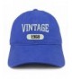Trendy Apparel Shop Vintage 1968 Embroidered 50th Birthday Relaxed Fitting Cotton Cap - Royal - C512NZ0HIVY