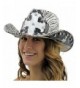 Luxury Divas Black Stripe Cowboy in Women's Cowboy Hats