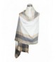 Womens Contrast Design Winter Oblong in Cold Weather Scarves & Wraps
