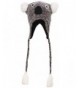 Adult's Fun Animal Knitted Winter Beanie Hat w/ Ear Flaps - Koala - CK185RGKHY3