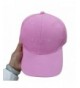 Voberry Men Womens Cotton Baseball Cap Boys Girls Snapback Hip Hop Flat Hat - Hot Pink - C812H91PKSB