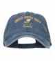 US Navy Seabees Embroidered Washed Cap - Navy - CS183KY2NM6