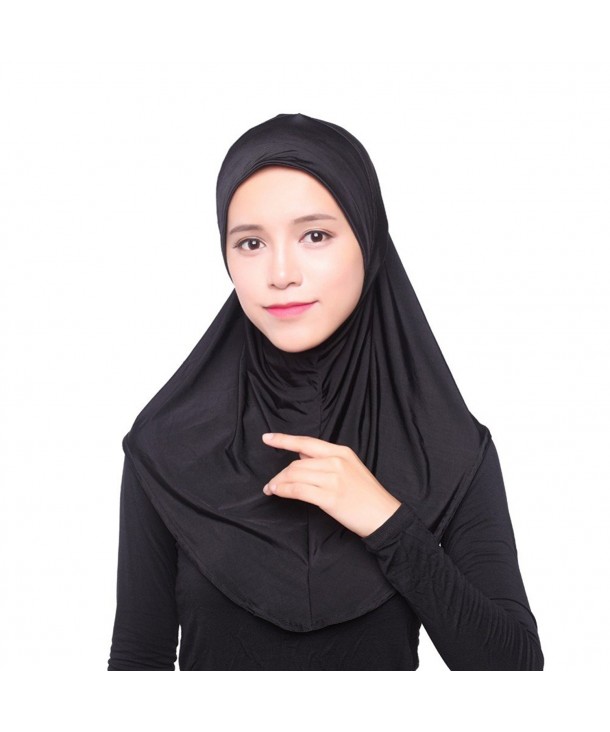 Daxin Muslim Women Inner Hijab Headscarf Cap Islamic Full Cover Islamic Hat - B - C012N8V2F94