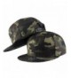 ChezAbbey Solid Flat Brim Hip Hop Adjustable Hat Stylish Snapback Baseball Cap - Pattern 3 - C217XXQRXYO