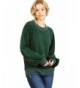 Umgee Oversized Stylish Weather Sweater - Hunter Green - CR1898E6AND