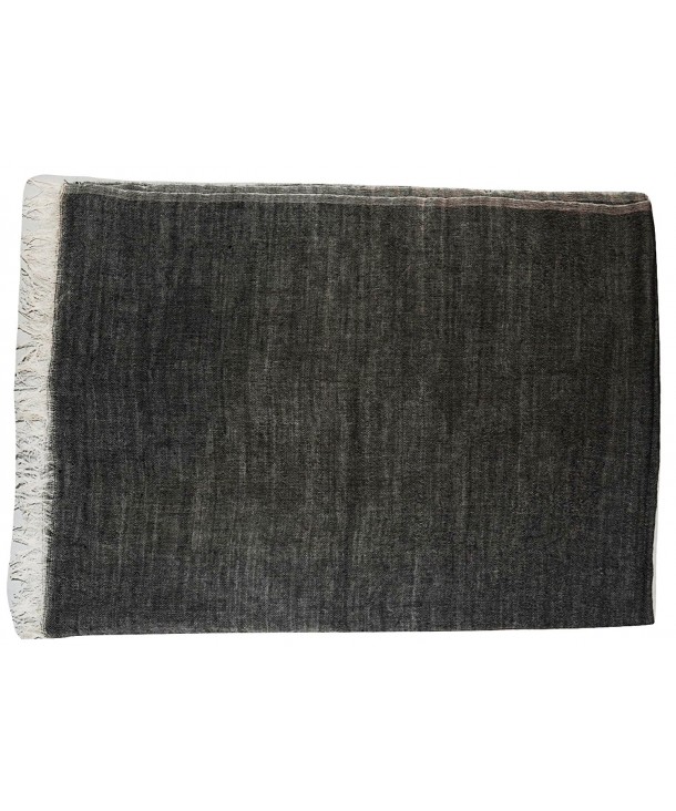 Handwoven Two Tone Color- Merino Wool & Silk- Soft- Airy-Warm- Light Scarf. X1299 - CV12JSMQTN9
