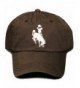 University of Wyoming Cowboys Mens College Team Buckle Back Cap Adjustable Hat Cap - CR125ZQZVXV