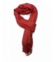 Pashmina scarf- Women's Shawl or Wrap- Women's Fashion- for Her- Seasonal Wear - Vermilion - CE12BXBM9AT