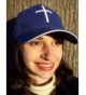 Cross Hat Baseball Christian Fits in Women's Baseball Caps