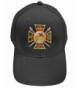 Knights Templar Mason Baseball Cap Freemason Hat Mens One Size Black - CV182RXH339