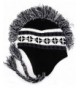 Enimay Men's Women's Mohawk Beanie Cold Weather Winter Hat Skull Cap - Black - CD11QA5OT2F