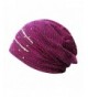 Showking Women Hijab Lace Ninja Underscarf Head Islamic Cover Bonnet Beanie Hat - Purple - CG188KG46KE
