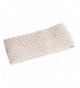 Nirvanna Designs HB10 Merino Lattice Knit Headband - White - CE11H8BPMYZ