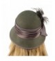 Winter Baguette Feathers Hat Adjustable in Women's Bucket Hats