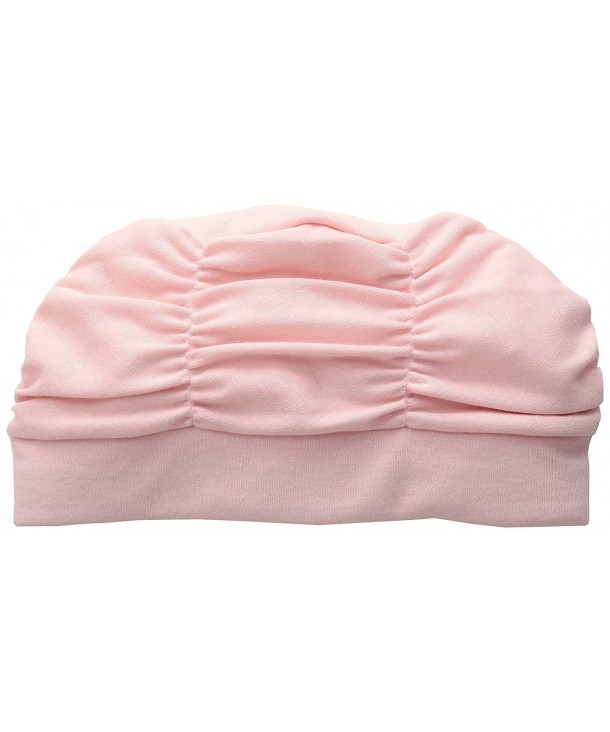 Hats for You Women's Shirred Chemo Cap - Pink - CP12M5KLOJZ