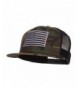 E4hats Grey American Patched Snapback