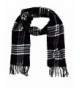 SethRoberts Unisex Winter Scarf (Double Layer Knit) - Black - CX110RE2J91