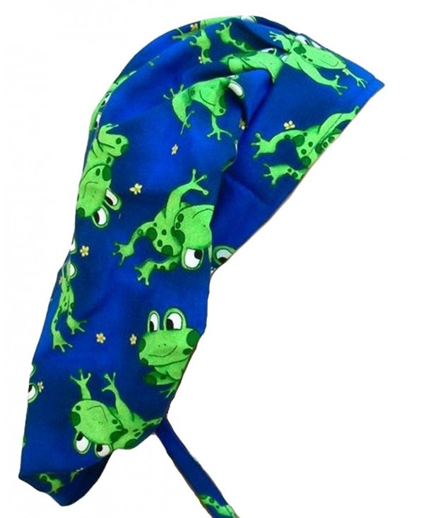 Bouffant Medical Scrub Cap - Smiling Frogs - CD12ELBY9ED