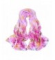 Reversible Butterfly Sheer Voile Shawl 16050CM Women Scarf for Clothes Decorating - Purple - CG182E0DCTD
