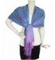 Elephant Print Scarf 100% Cashmere Shawls and Wraps for Women Soft Wool Large - Punch - CH186QY3AM3