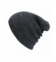 Perman Unisex Winter Warm Knit Crochet Ski Hat Braided Turban Headdress Caps - Dark Gray - C712N8ZL9CG