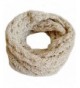 Frost Hats Winter Infinity Scarf for Women IS-1 Knitted Loop Scarf Frost Hats - Beige - C111BYZGCOP