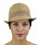 NYFASHION101 multicolored Weaved stingy Trilby in Women's Fedoras