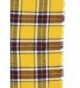 Brown Yellow Classic Plaid Square in Fashion Scarves