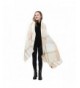 Natural feelings Womens Fashionable Off White in Cold Weather Scarves & Wraps
